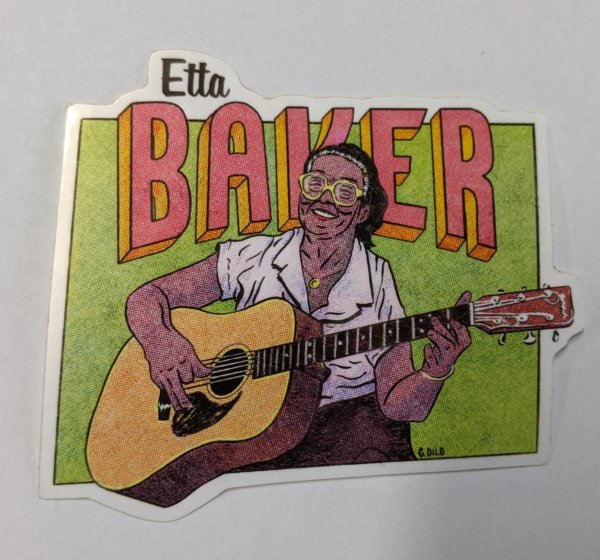 Etta Baker Sticker