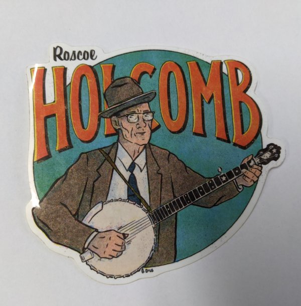 Roscoe Holcombe Sticker