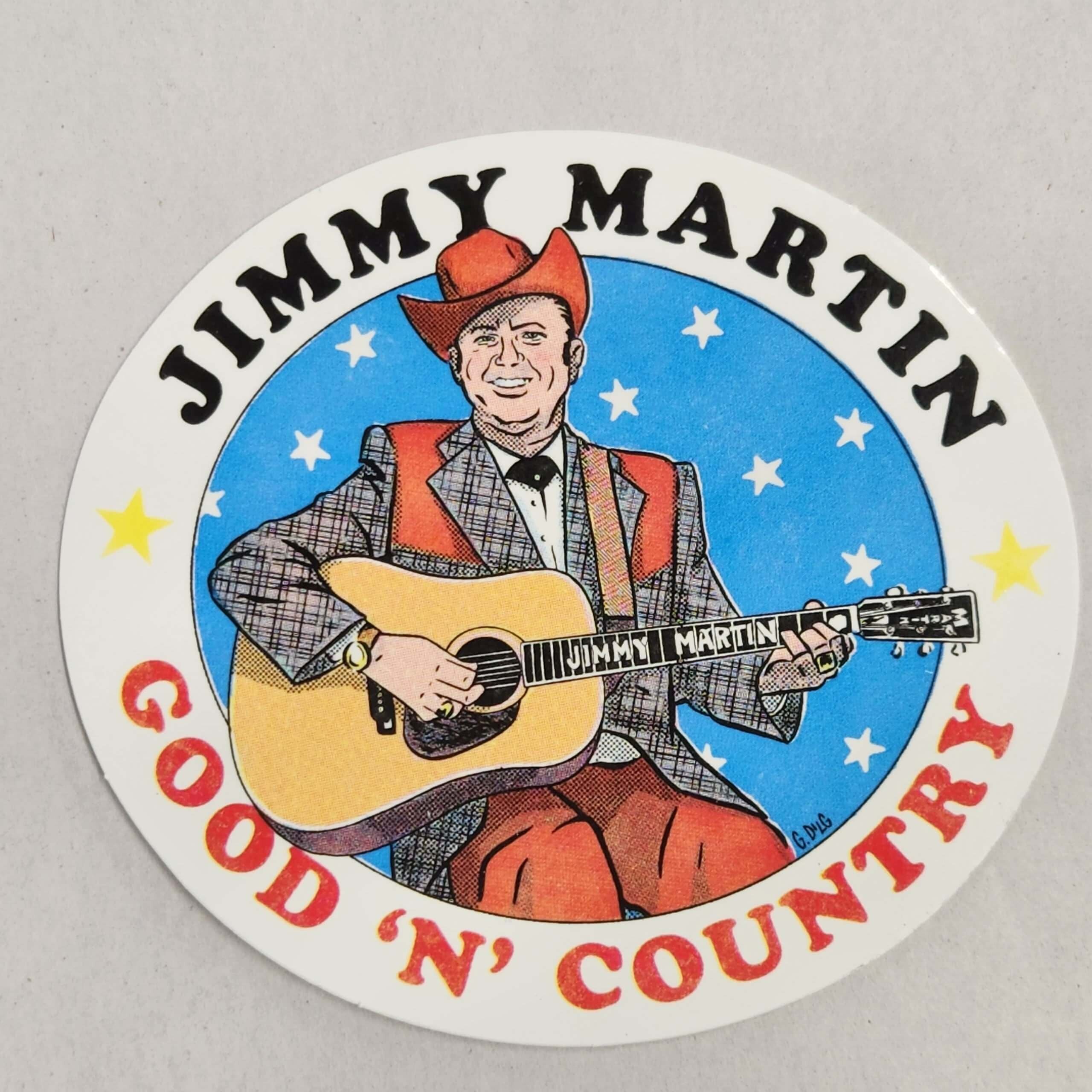 jimmy martin sticker